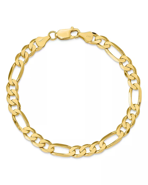 Figaro Bracelet 5mm - Solid Gold