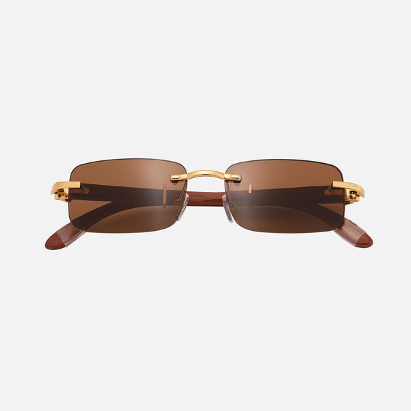 Gambler wood sunglasses