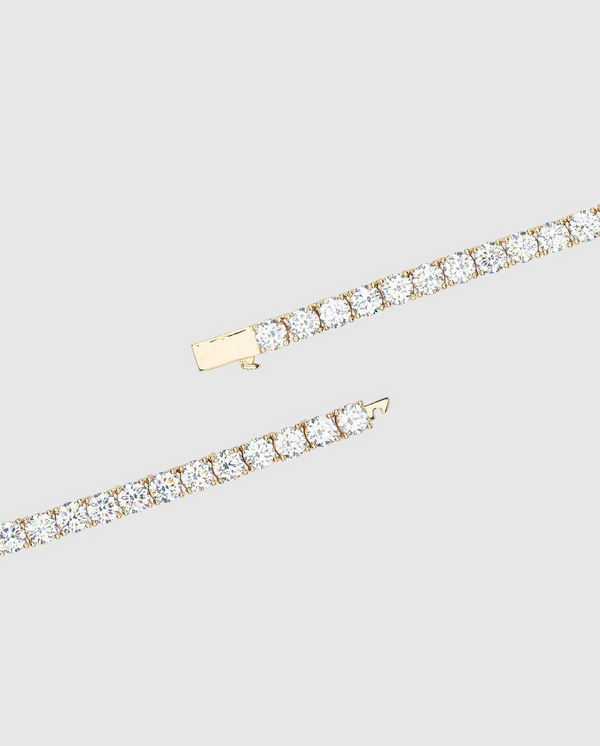5mm Tennis Chain - Gold
