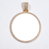 VVS1 Custom Photo Pendant- Gold