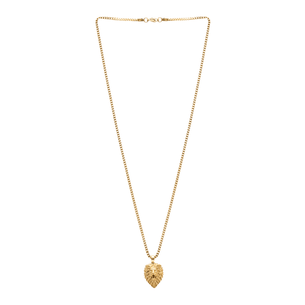 Lion Necklace - Gold