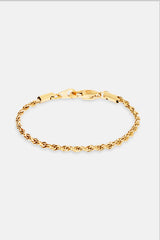 3MM Rope Bracelet - Gold