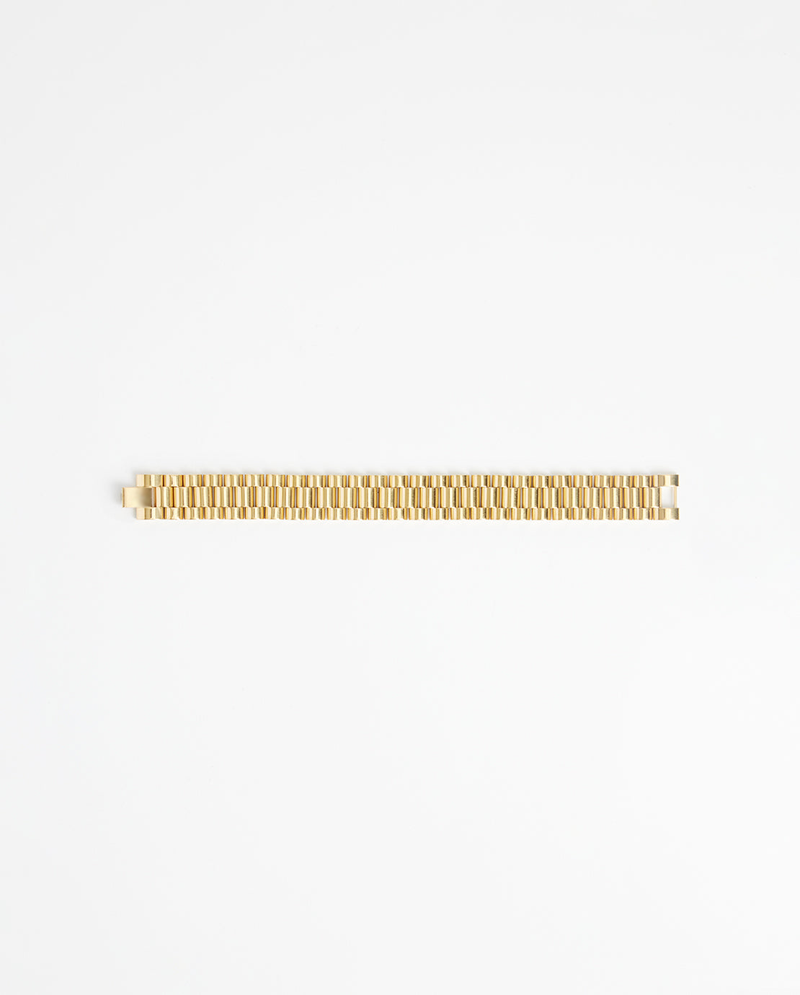 15mm Watch Strap Link Bracelet - Gold