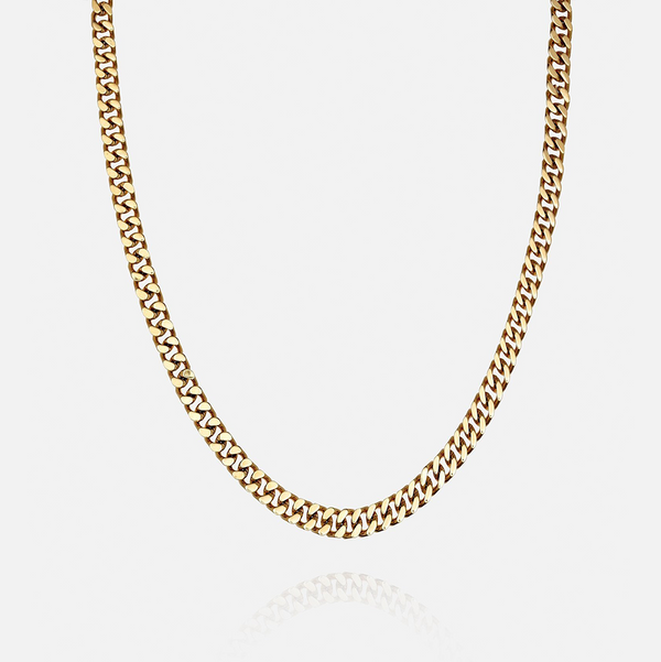 12MM Cuban Chain - Gold