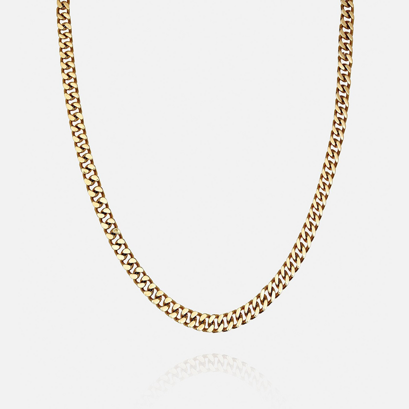 12MM Cuban Chain - Gold