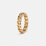 Cuban Link ring - Gold