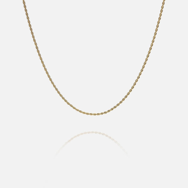 2.5MM Rope Chain - Gold