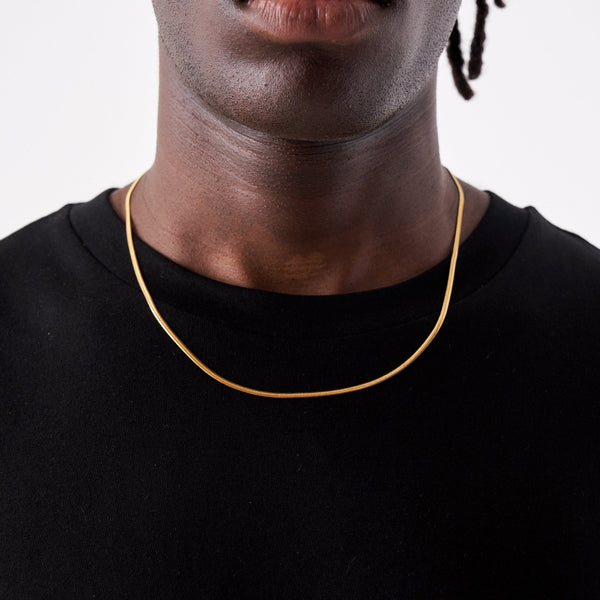 2MM Snake Chain - Gold