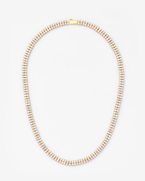 5mm Double Row Tennis Chain - Gold