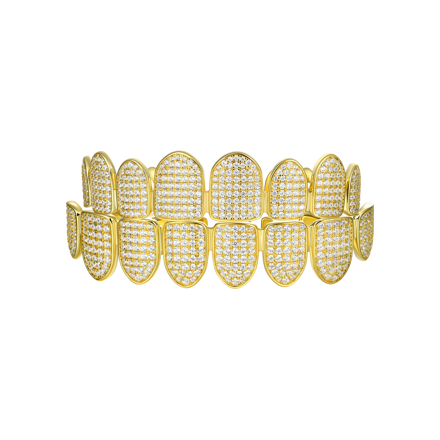 Iced Out Gold Grillz Gold Zotic