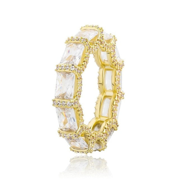 Square Baguette Ring – GOLD