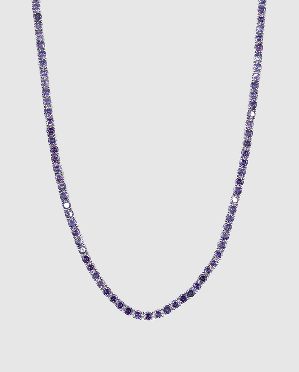 5mm Tennis Chain - Purple