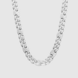 15mm Mariner Chain - White Gold