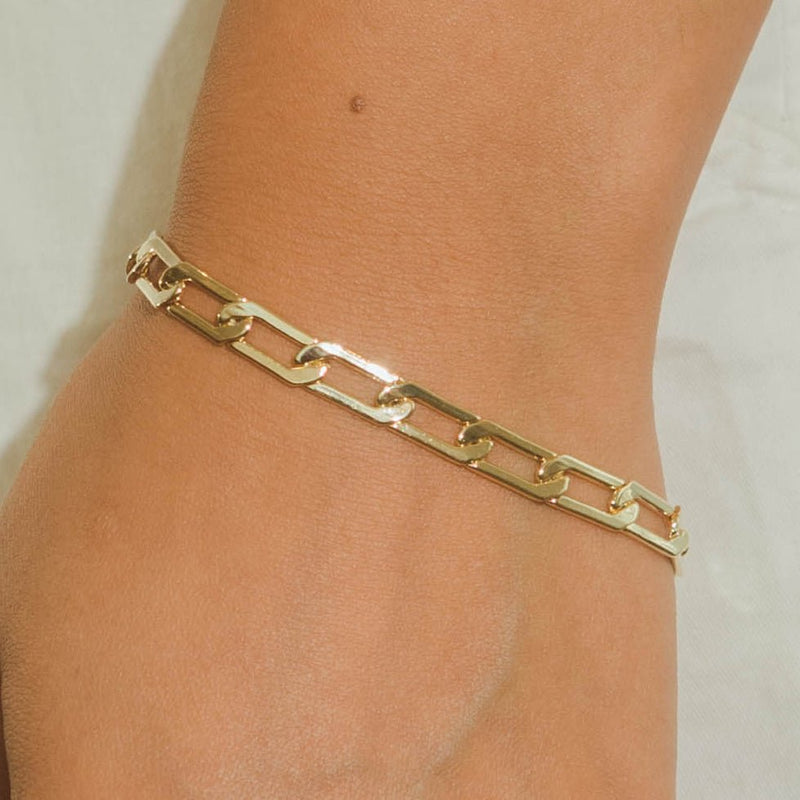 Chain Link Bracelet - Gold
