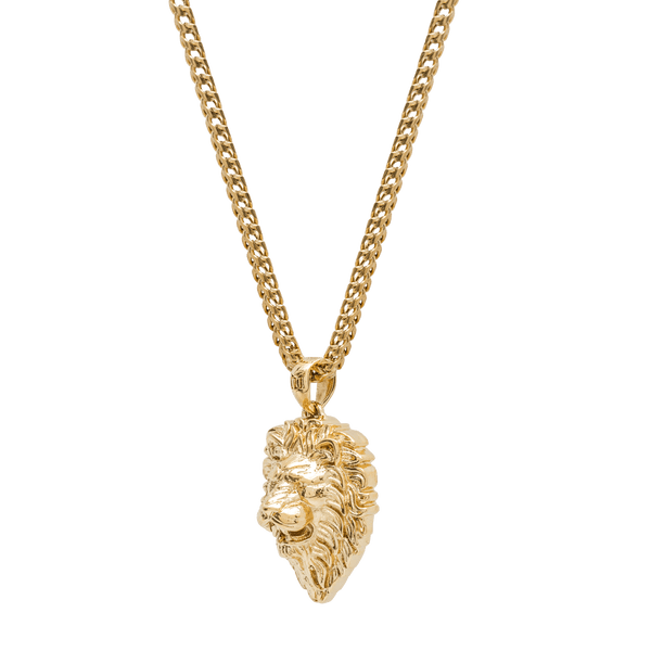 Lion Necklace - Gold