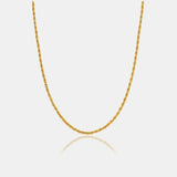 ROPE CHAIN 3MM - Solid Gold