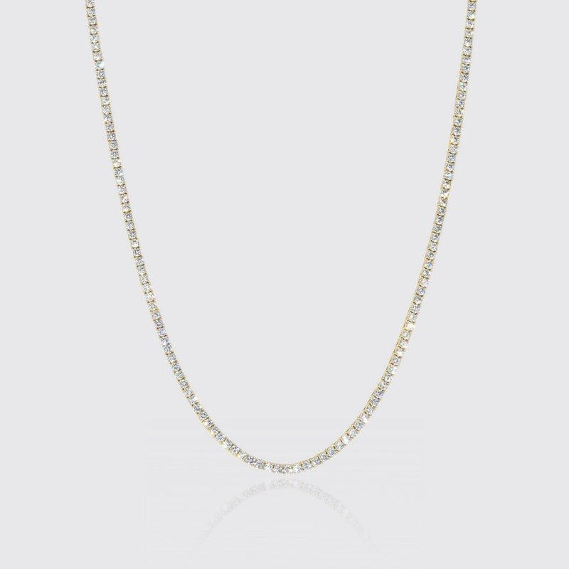 TENNIS CHAIN 3MM - Gold