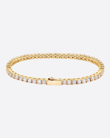 3MM VVS tennis bracelet - Gold