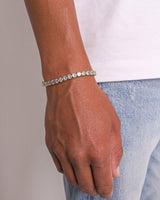 5MM VVS TENNIS bracelet - Gold